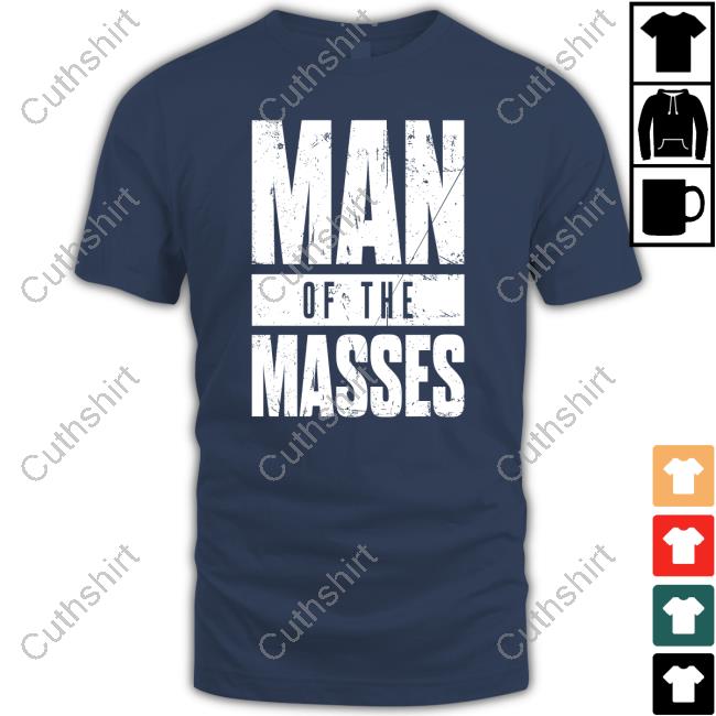 Man Of The Masses Long Sleeve T Shirt Wwe Shop