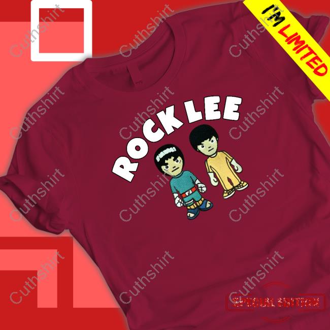 Queenzflip Rock Lee Chenille Tee Anime Kickback Store