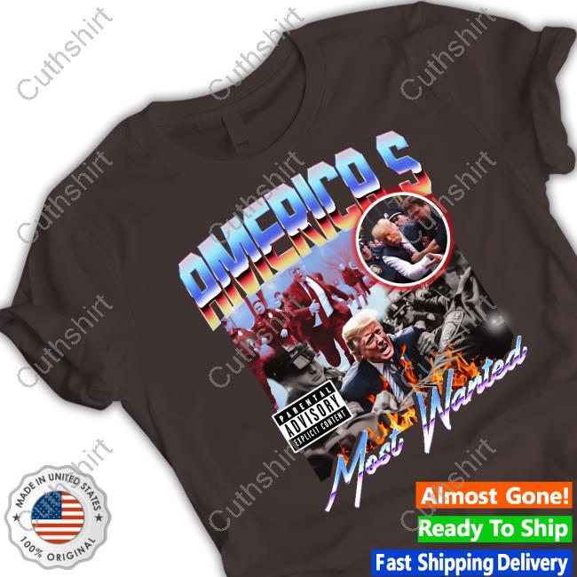Oldrow Merch America's Most Wanted Shirt, Hoodie, Sweatshirt, Tank Top And Long Sleeve Tee