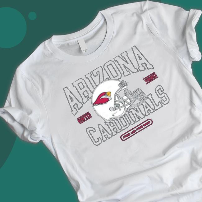 Arizona Cardinals Mitchell And Ness Classic Helmet shirt