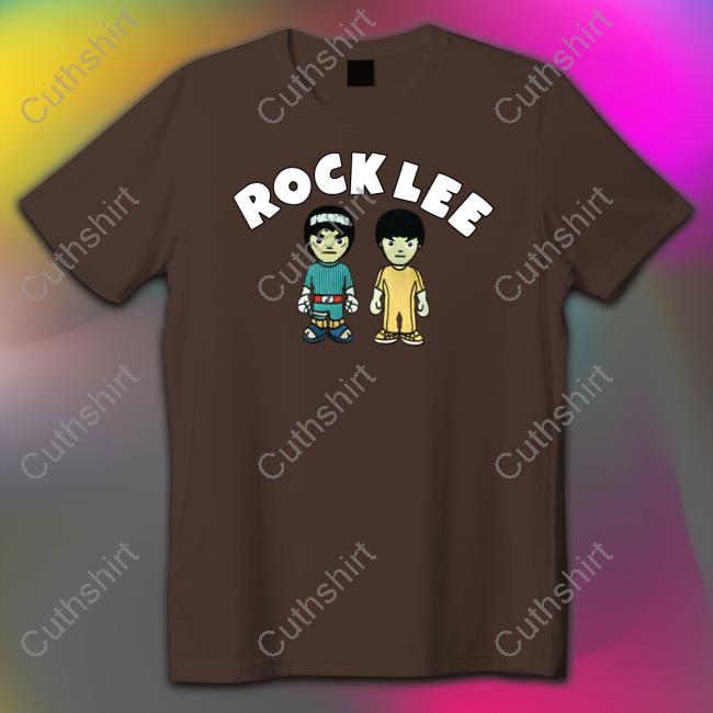 Queenzflip Rock Lee Chenille Tee Anime Kickback Store