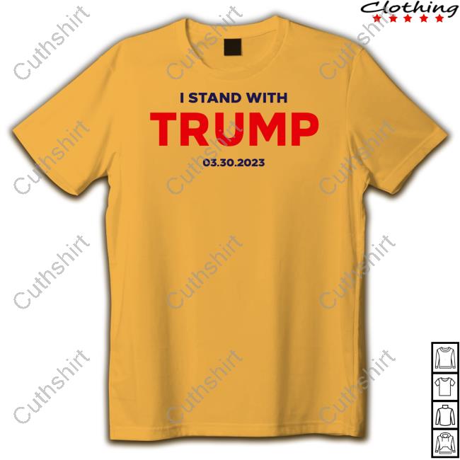 Kari Lake I Stand With Trump 03.30.2023 Hoodie Sweatshirt Donaldjtrump Merch