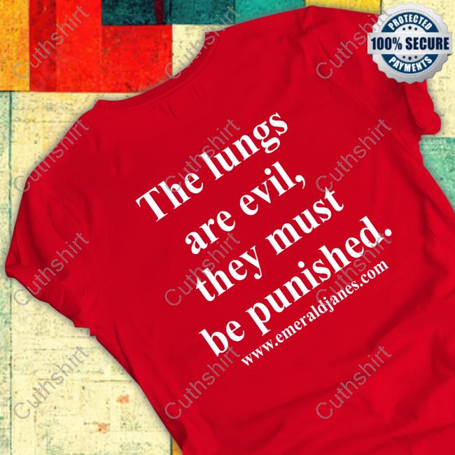 Youngtiddy The Lungs Are Evil They Must Be Punished Long Sleeve Tee Shirt