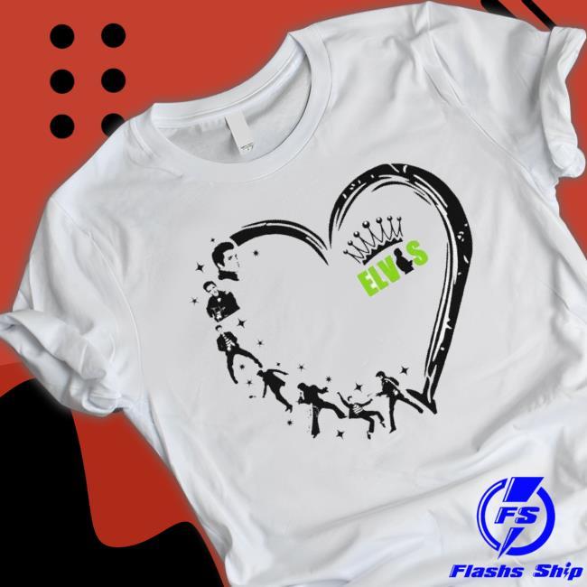 King Elvis Presley Heart 2023 shirt