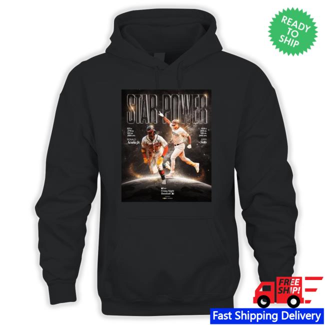 Ronald Acuna Jr And Juan Soto Star Power Mlb Poster Shirt