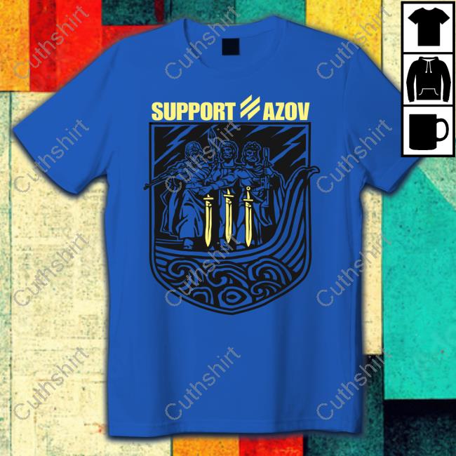 Support Azov Long Sleeve T Shirt