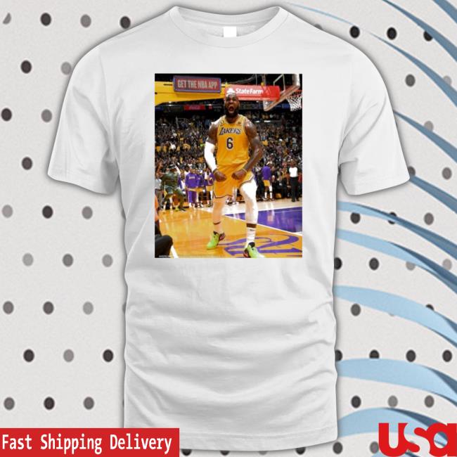 Lebron James Making History With 20 20 Game Long Sleeve Shirt