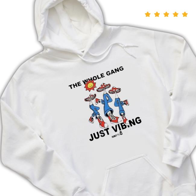 Official Zumiez Shop Honey Tv The Whole Gang Just Vibing Shirt