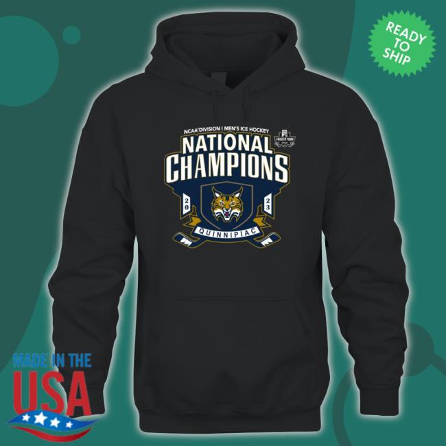 Quinnipiac University Men’S Hockey 2023 Ncaa Division I National Champions shirt Quinnipiac University Men’S Hockey 2023 Ncaa Division I National Champions shirt