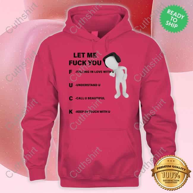 Let Me Fuck You Tank Top