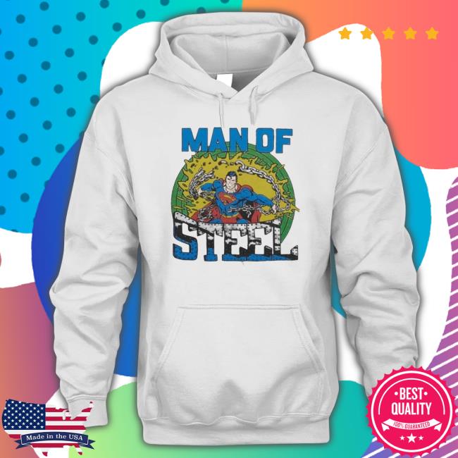 Superman Man Of Steel Shirts Superman Man Of Steel Classic Shirt