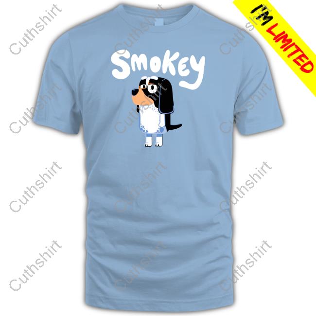Official Bluey Tv Smokey Dog Sweatshirt