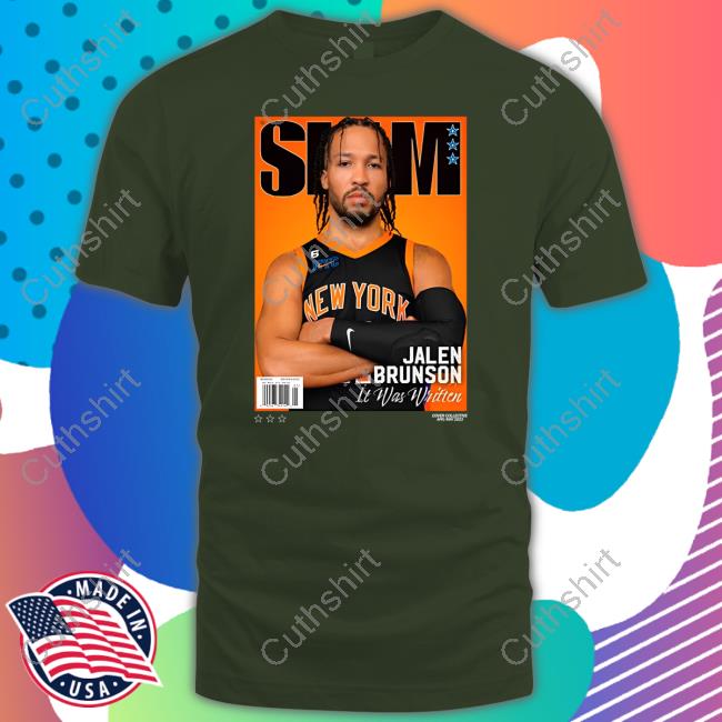 Slam Jalen Brunson It Was Written Sweatshirt