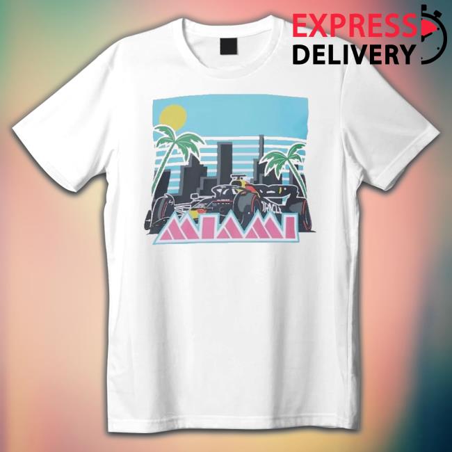 Red Bull Racing 2023 F1 Miami Grand Prix Vice Shirt