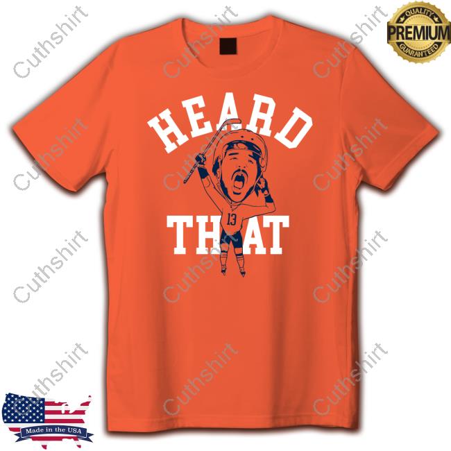 Jupmode Store Mitchell Heard Heard That T-Shirt