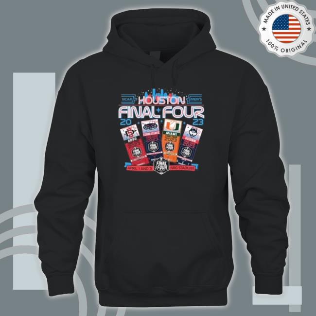 Ncaa Clutch City 4 Team Final Four t- shirt