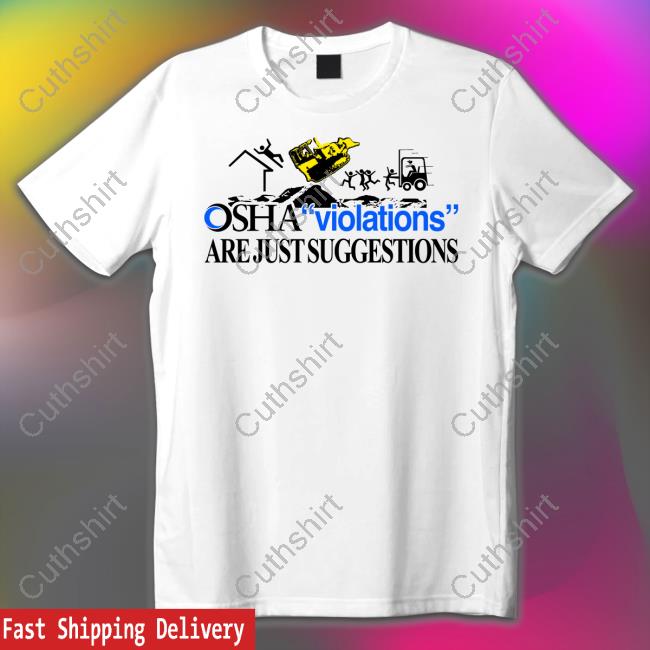 Barelylegal Shop Osha Violations Are Just Suggestions Hoodie