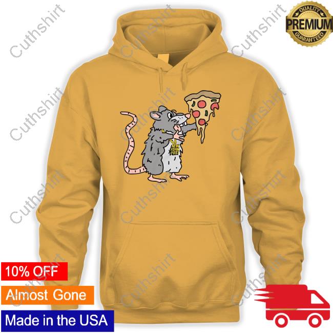 Nypost New York Post Pizza Rat Funny T Shirt