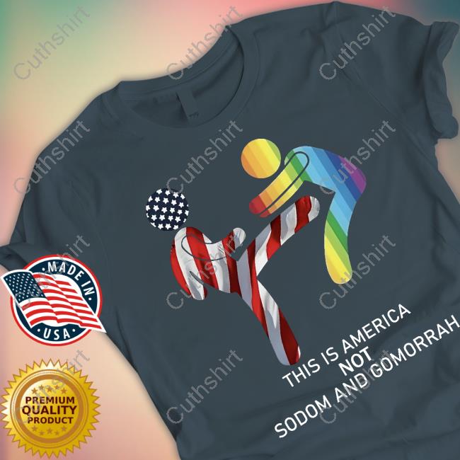 Bee Kay This Is America Not Sodom And Gomorrah Hooded Sweatshirt