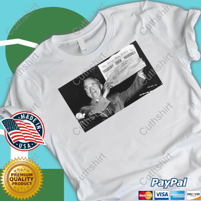 Sam Mcdowell Chicago Day Triblend Trubisky Over Mahomes Hooded Sweatshirt