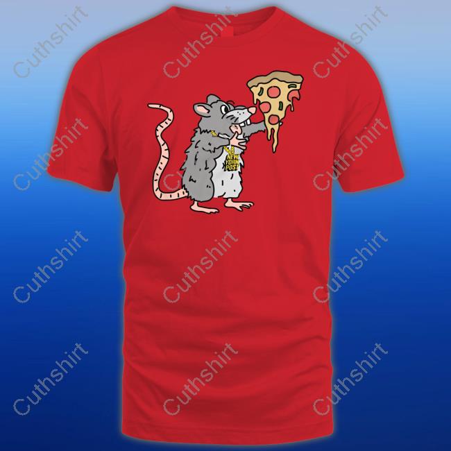 New York Post Pizza Rat Funny T Shirt Nypost