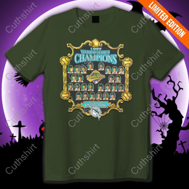 Jesús Luzardo 1997 World Series Champions Florida Marlins Hoodie Sweatshirt