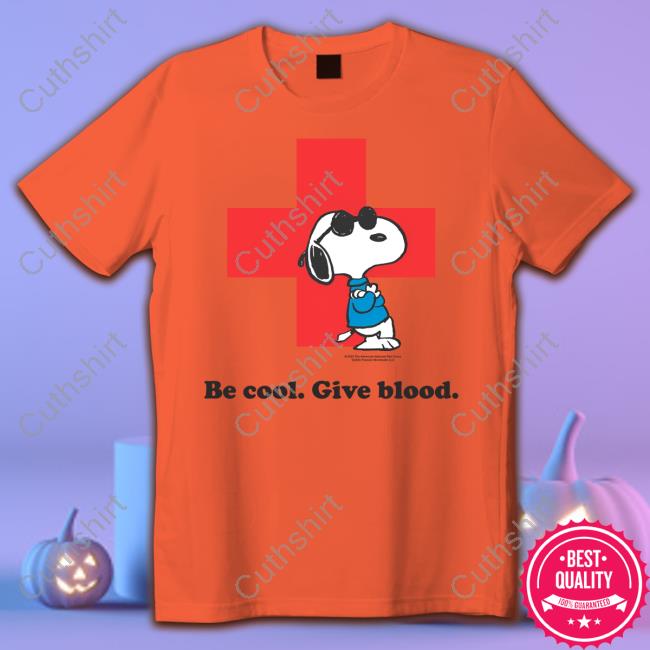 Frazzled Be Cool Give Blood Hoodie Mrs Frazzled