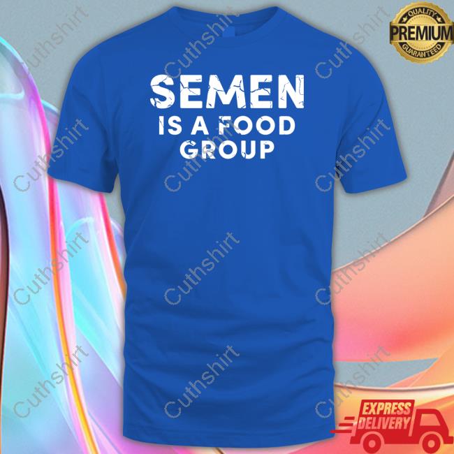 Brick Suit Semen Is A Food Group Long Sleeve Shirt