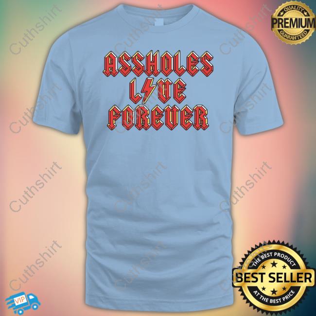 Assholes Live Forever Store Alf X Acdc Shirt