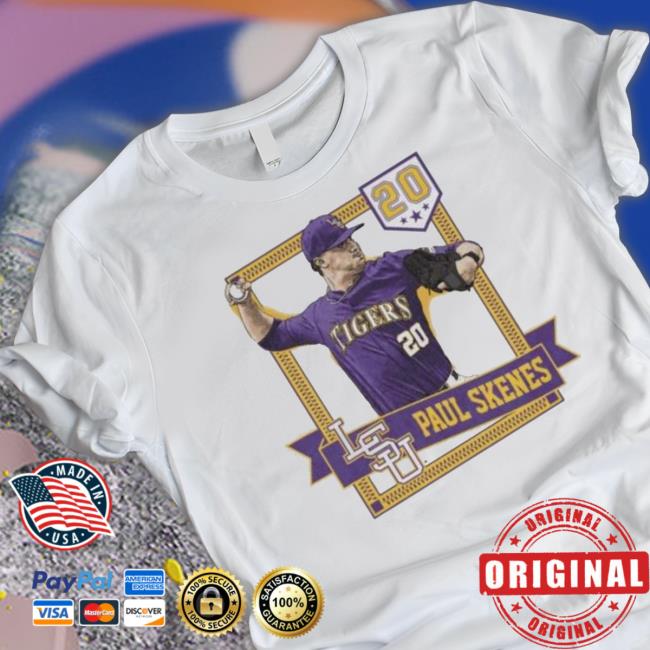 Paul Skenes Lsu Tigers Pitcher tee shirt