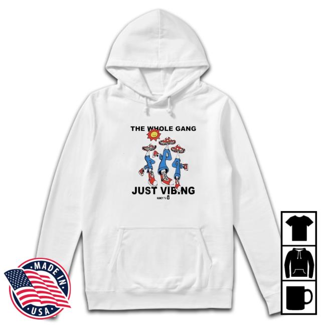 Official Zumiez Shop Honey Tv The Whole Gang Just Vibing Shirt