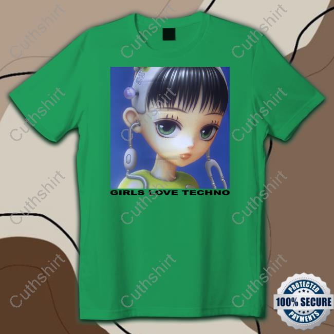 Kikillopieces Girls Love Techno Hoodie Kikillopieces Girls Love Techno Sweatshirt