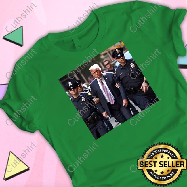 Shithead Steve Merch Donald Trump Walking Arrested Tee