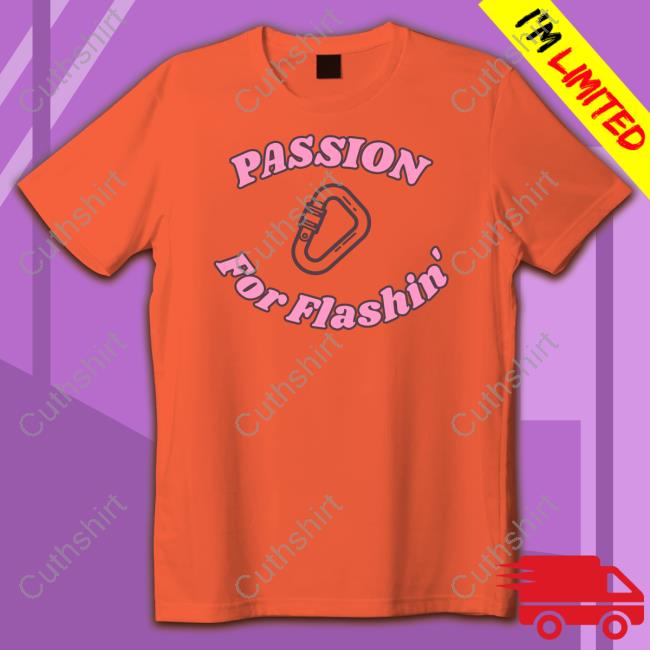 Passion For Flashin' Tee R/Climbing