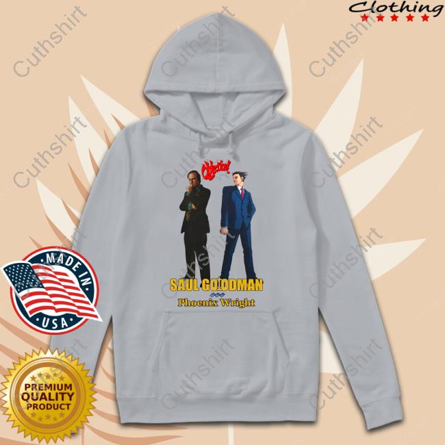 Saul Goodman Phoenix Wright Objection Shirts Saul Goodman Phoenix Wright Objection Shirts
