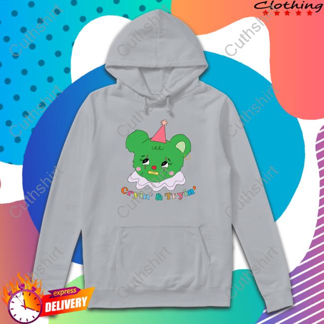 Smilecult Merch Cryin' And Tryin' shirt Smilecult Merch Cryin' And Tryin' shirt