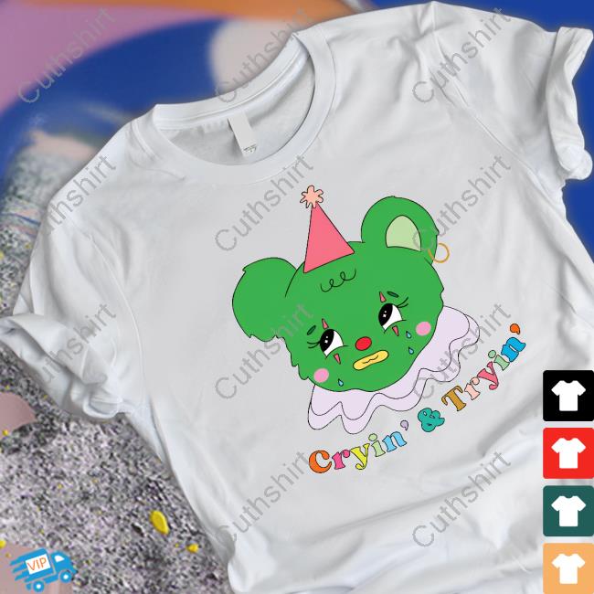 Smilecult Merch Cryin' And Tryin' shirt Smilecult Merch Cryin' And Tryin' shirt