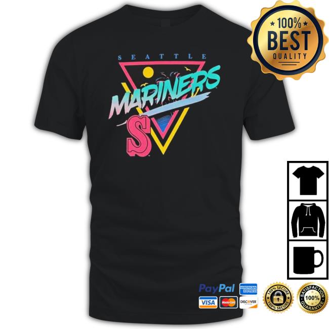 Seattle Mariners Neon Vibes Tee Shirt Seattle Mariners Neon Vibes Tee Shirt