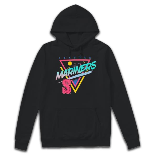 Seattle Mariners Neon Vibes Tee Shirt Seattle Mariners Neon Vibes Tee Shirt