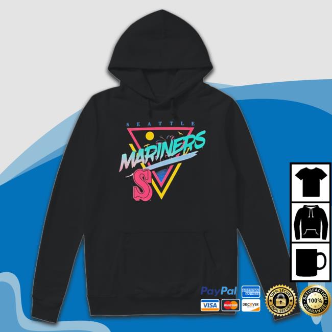 Seattle Mariners Neon Vibes Tee Shirt Seattle Mariners Neon Vibes Tee Shirt