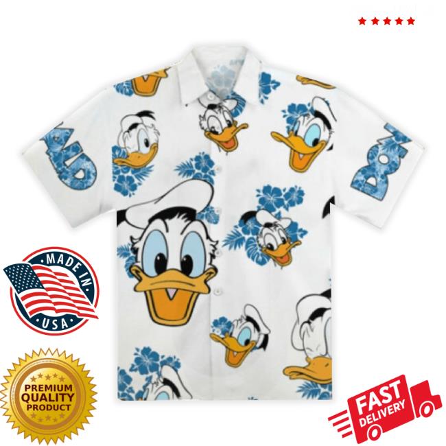 Donald Hibiscus Hawaiian TankTop