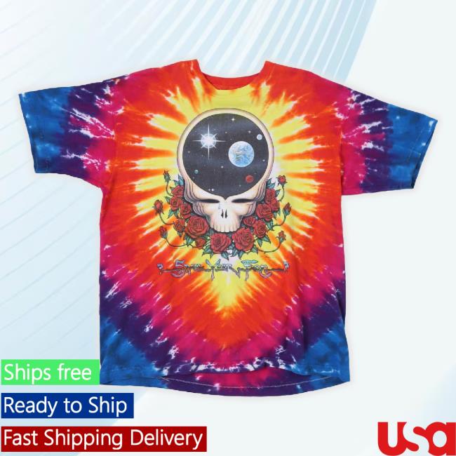Sabbaticalvintage Shop Vintage 1992 Grateful Dead 'Space Your Face Long Sleeve Tee