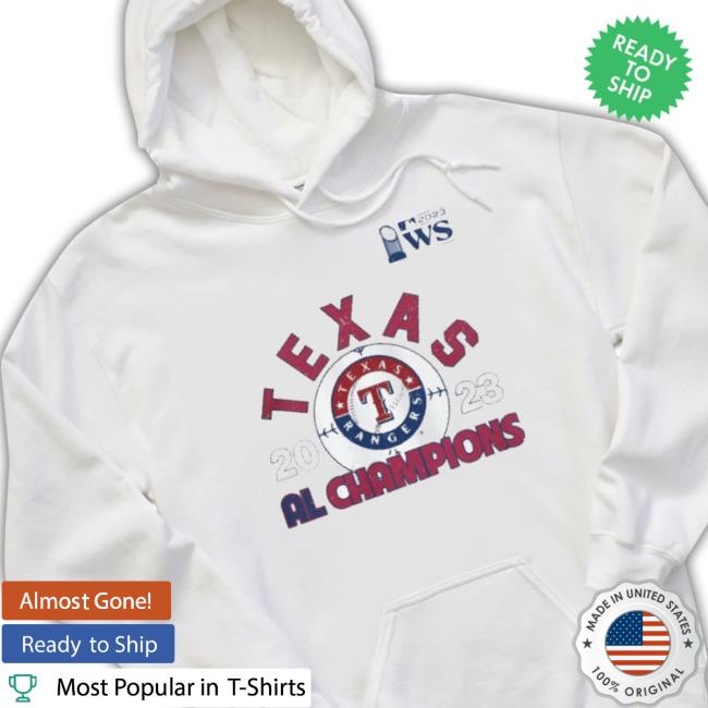 Trending Texas Rangers 2023 American League Champions Power Play Tri Blend Tee