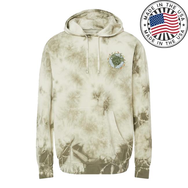 Official Nature Backs Clothing Experience The Moment Embrace Tie Dye Hoodie NatureBacks Merch