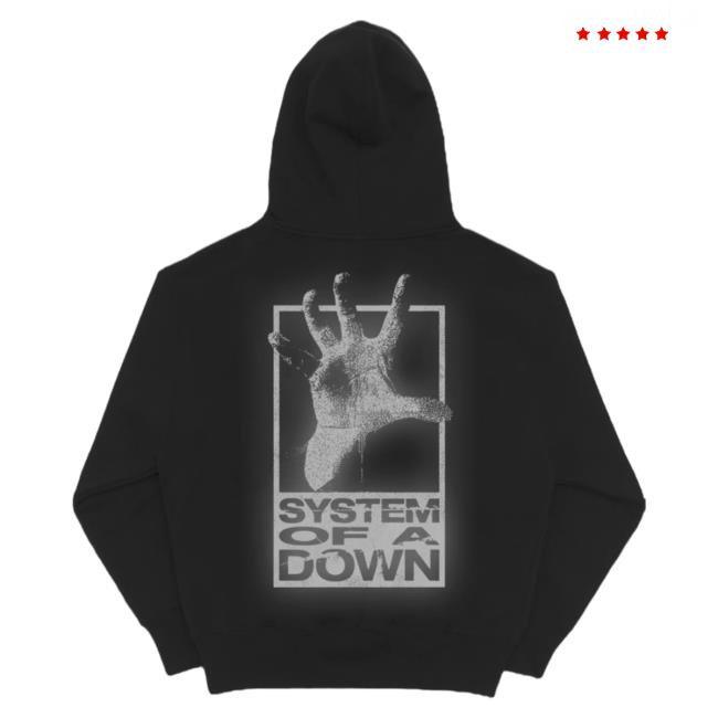 Official System Of A Down Clothing Merch Store Shop System Of A Down Self-Titled Outside The Box Reflective Pullover Sweatshirt SystemOfADown