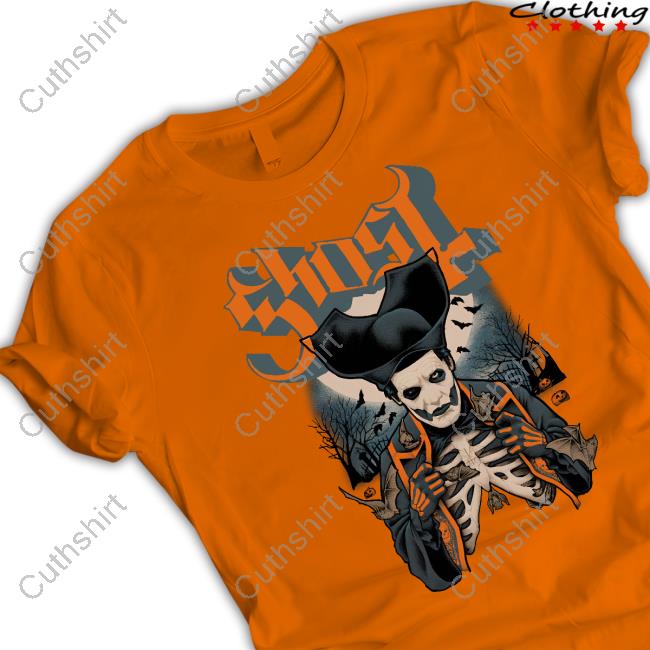 Ghost The Nameless Ghouls Ribs & Bats Shirt