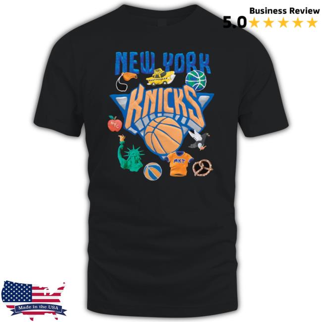 Trending New York Knicks Nba X Market Claymation T-Shirt