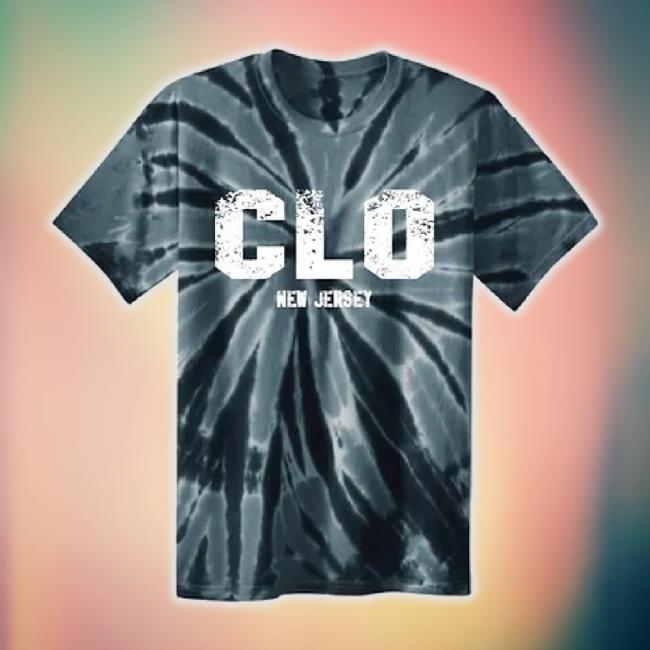Clo New Jersey Black Tie Dye Classic Shirt