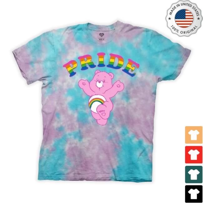 Care Bears Rainbow Pride Cotton Candy Dye Unisex Sweatshirt