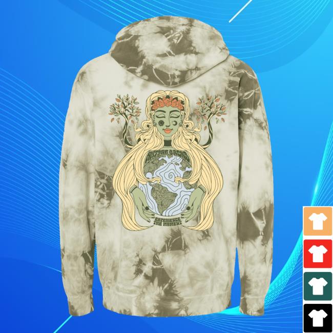 Official Nature Backs Clothing Experience The Moment Embrace Tie Dye Pullover Sweatshirt NatureBacks Merch